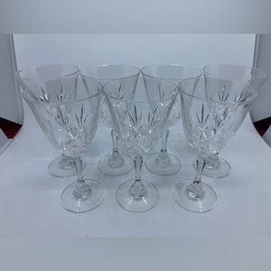 Cristal D’Adriana Countess Water Goblets Set of 7
